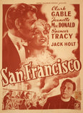 San Francisco 1936 Clarke Gable Jeanette MacDonald Spencer Tracy