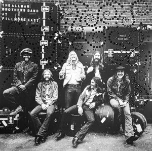 The Allman Brothers Band album cover Live at the Fillmore East 1971