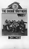 The Doobie Brothers 1975 promo tour poster
