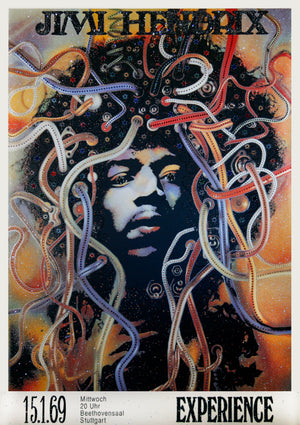 Jimi Hendrix "Medusa" 1969 Gunther Keiser / Alison Brannigan