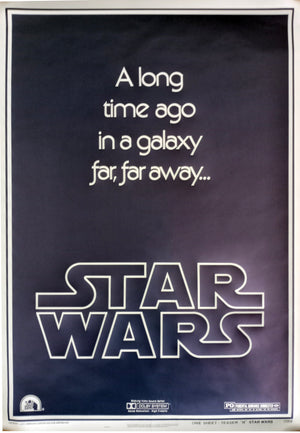 Star Wars original teaser poster 1977