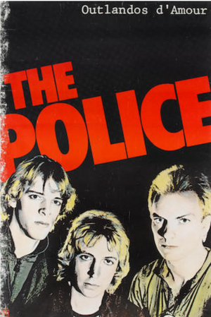 The Police Outlandos D' Amour 1978 promo poster