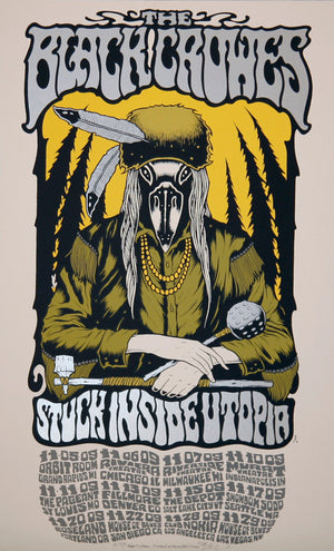 The Black Crowes Stuck Inside Utopia tour 2009 Alan Forbes