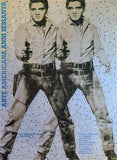 Elvis Presley Andy Warhol Exhibition poster 1987
