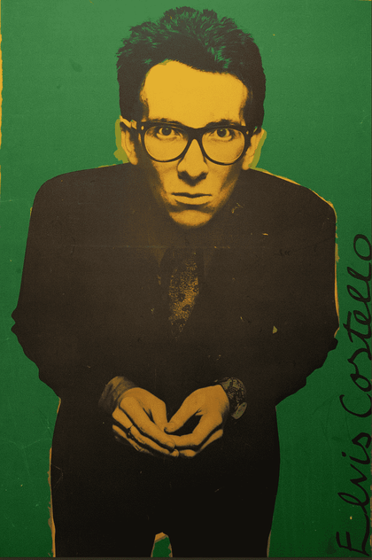 Elvis Costello 1977 Barney Bubbles