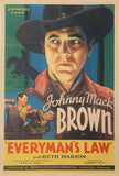 Everyman's Law 1936 Johnny Mac Brown