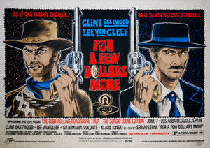 For a Few Dollars More Mondo silkscreen Stainboy