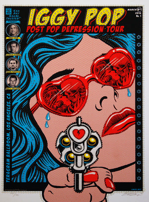 Iggy Pop 2016 Post Pop Depression Tour Emek