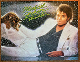 Michael Jackson Thriller promo poster 1982