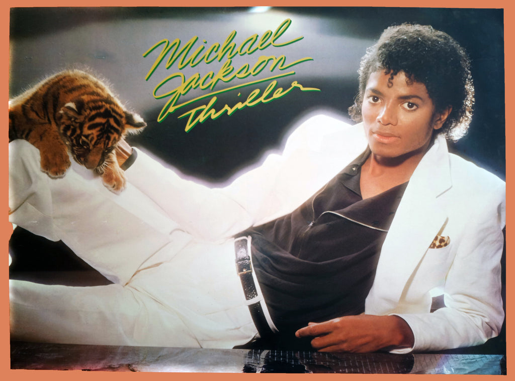 Cimily Michael Jackson Thriller tinnen retro bord vintage poster plaquette muur decor voor bar café tuin slaapkamer kantoor hotel 20x30 cm Cimily Michael Jackson Thriller tinnen retro bord vintage poster plaquette muur decor voor bar café tuin slaapkamer kantoor hotel 20x30 cm