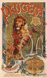Peugeot Vintage Orignal Poster 1895