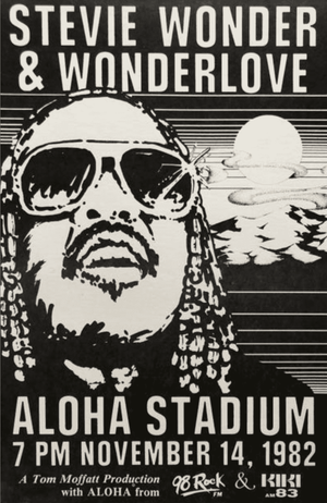 Stevie Wonder 1982 Oahu
