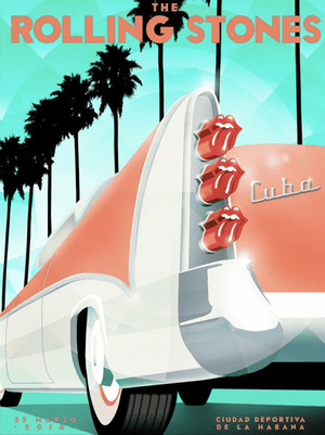 The Rolling Stones 2016 Cuba  Before and After