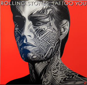 The Rolling Stones Tattoo You (Red) 1981 - Before and After
