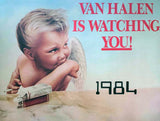 Van Halen 1984 large promo poster