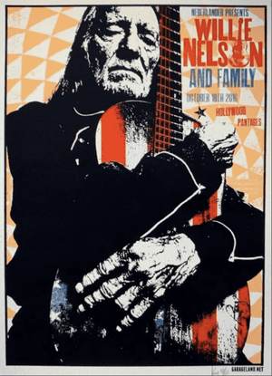 Willie Nelson 2017 Hollywood Bowl XRay