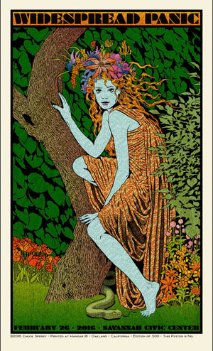 Widespread Panic Savannah 2016 Chuck Sperry